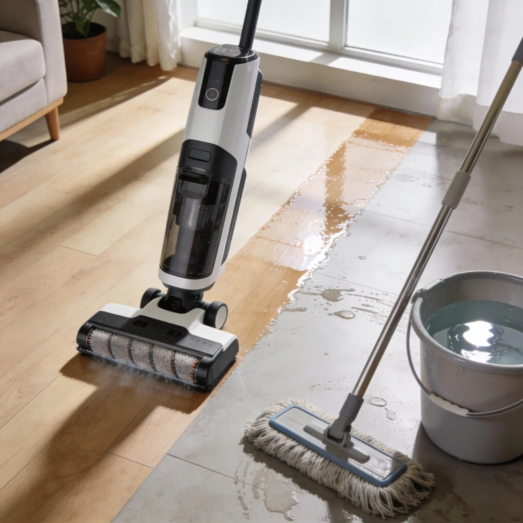 洗地機與傳統拖把比較:清潔效率與時間節省全面解析 Power Living