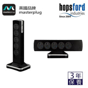 Masterplug - SRGTOWSU103PB 3米防雷拖板塔(10位13A 兩位2.1A USB/ 黑色) Masterplug