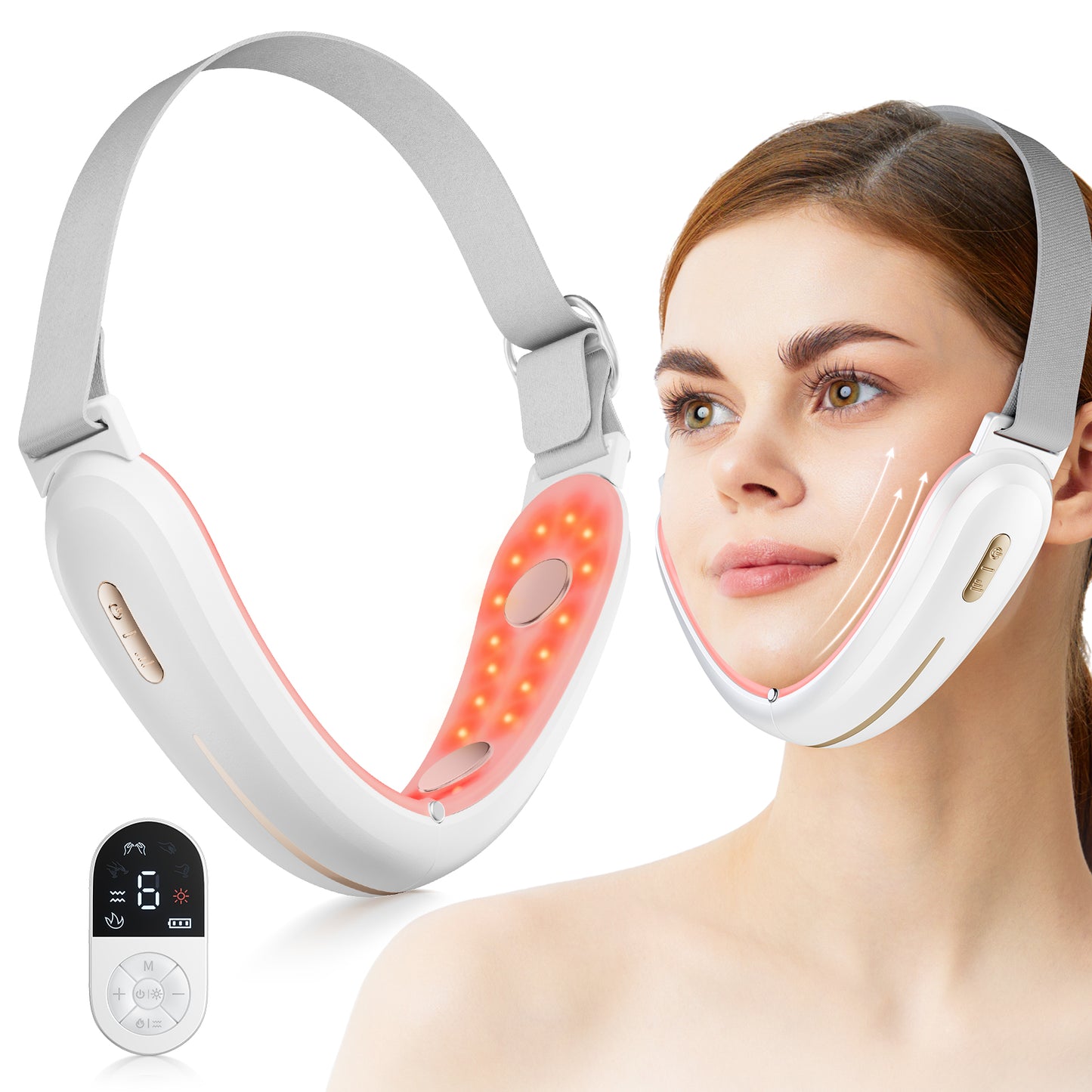 ANLAN - Shining V Face Device 閃耀四極V臉儀 01-AVLY41-02A|面部按摩器|美容機|臉部按摩器|瘦面機|瘦臉機|小顏美顏器