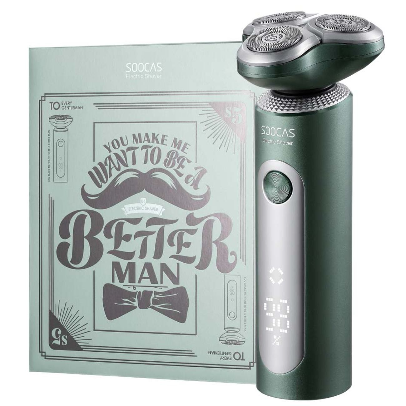 SOOCAS - S5多功能男仕電動剃鬚刨 【香港行貨】 SOOCAS