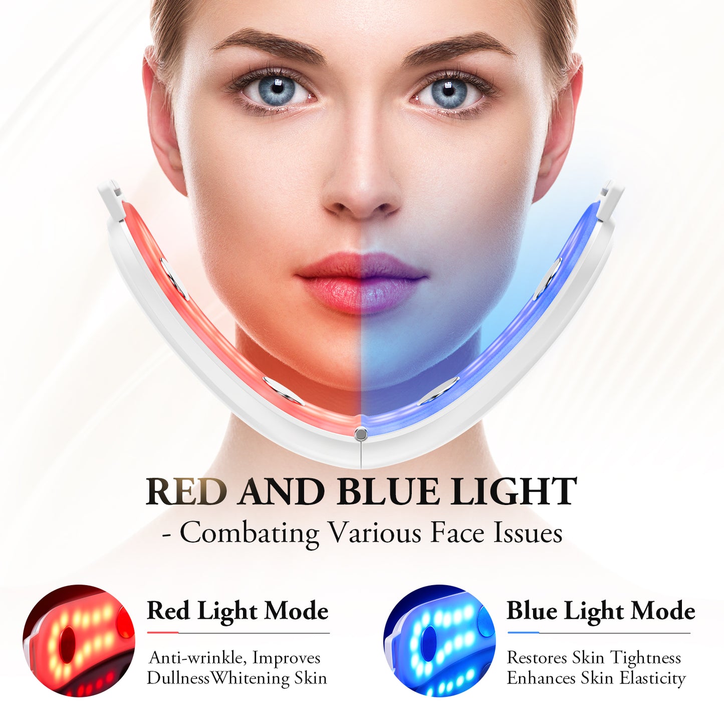 ANLAN - Shining V Face Device 閃耀四極V臉儀 01-AVLY41-02A|面部按摩器|美容機|臉部按摩器|瘦面機|瘦臉機|小顏美顏器