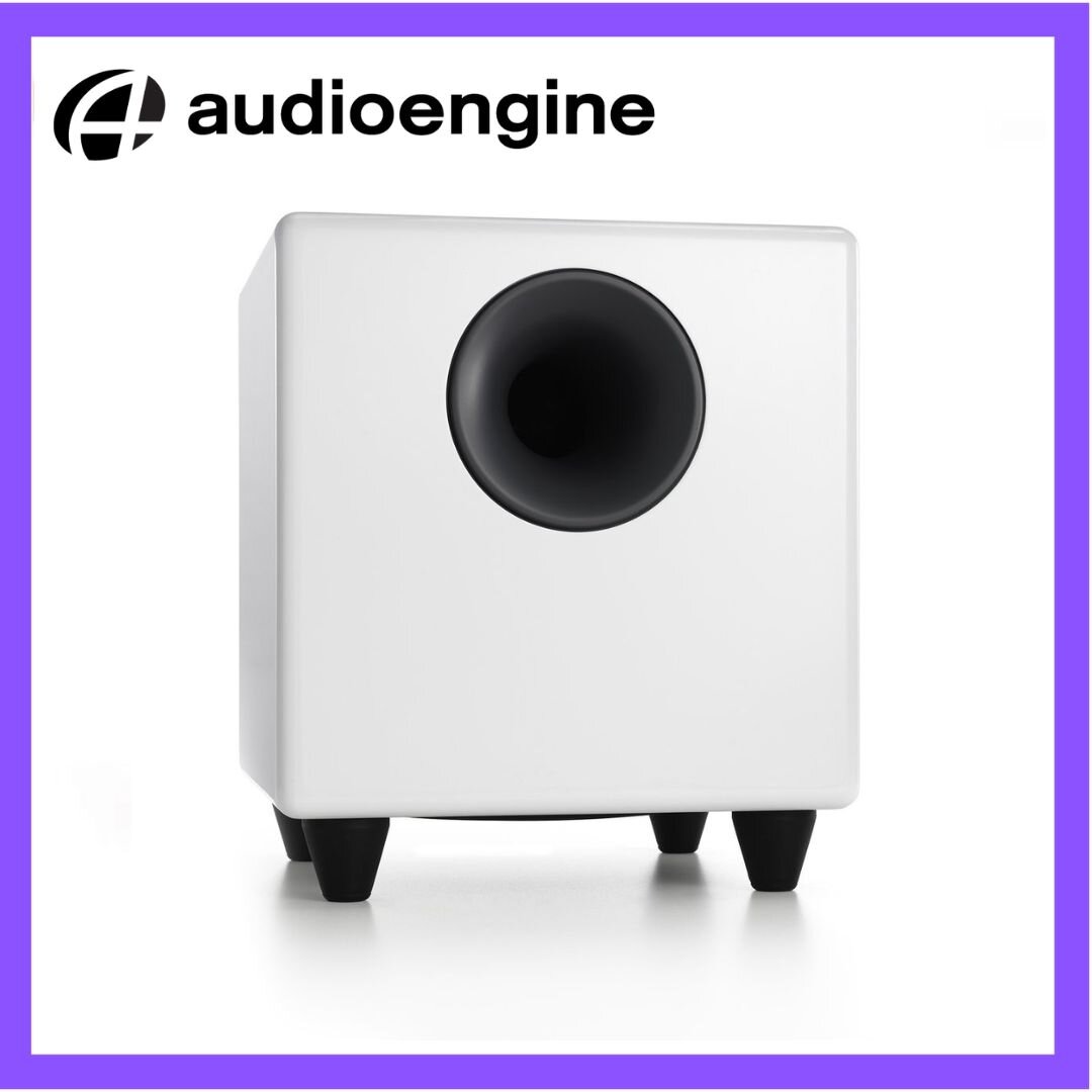 audioengine - 【香港行貨】S8 Powered Subwoofer 低音喇叭 (白色) Audioengine