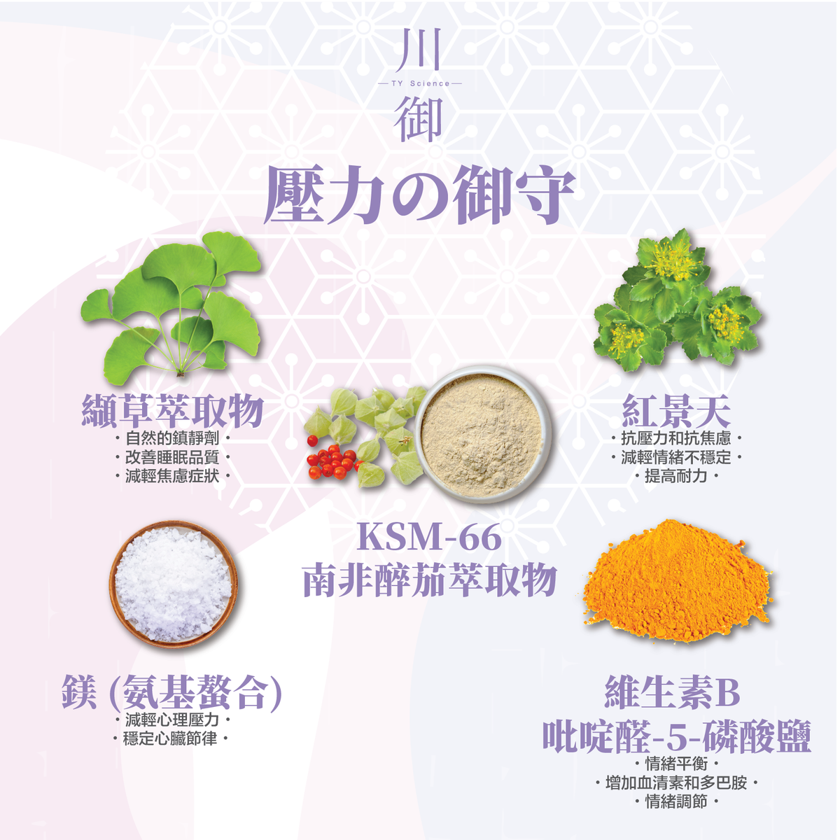 川御 - 壓力の御守(60粒裝)保健品|補充品|健康食品|營養補充劑|膳食補充劑|南非醉茄|舒緩壓力|放鬆|睡眠改善|印度人參|醉茄內酯|草本營養品