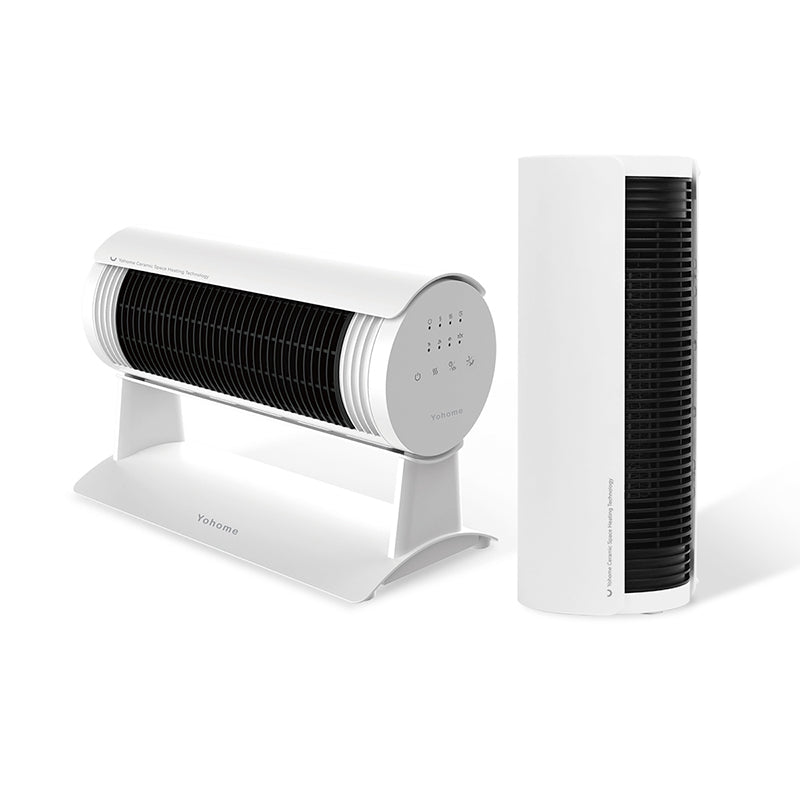 家の逸 - YH-008 日本立臥式廣角4D搖頭萬用全身速熱暖風機 Yohome