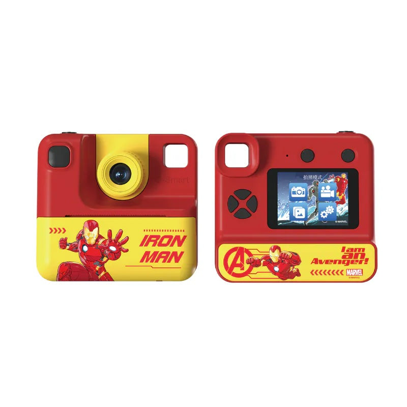 【BEST GIFT FOR KIDS】Kids Instant Print Camera | Kids Thermal Print Camera | for 3-12 Years Kids | Frozen Elsa and Anna | Iron Man【送給孩子的最佳禮物】兒童印刷相機 | 冰雪奇緣艾莎和安娜 | 鋼鐵俠