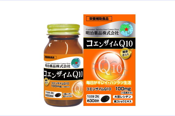 明治藥品 - 保護心臟氧化型輔酶 Q10(60粒裝)|護心保健品|能量補健品|補充輔酶|抗氧化|心臟|營養補充品|營養補充劑|健康食品|補健品|補品|營養
