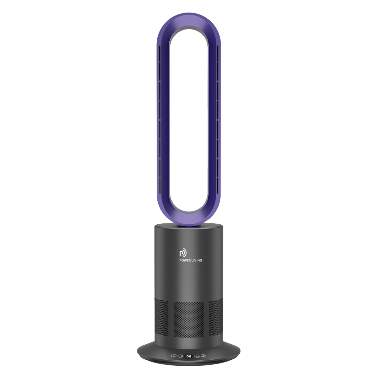 Power Living - 超大風量冷暖二合一無葉座地風扇 2-in-1 Cool & Hear Bladeless Tower Fan - TP-08 Plus