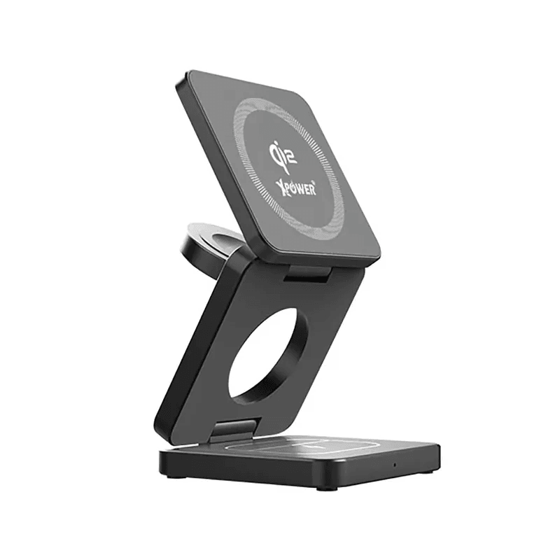 XPOWER - WLS23 3合1 QI2 23W MAGSAFE磁吸無線充電座 XPOWER