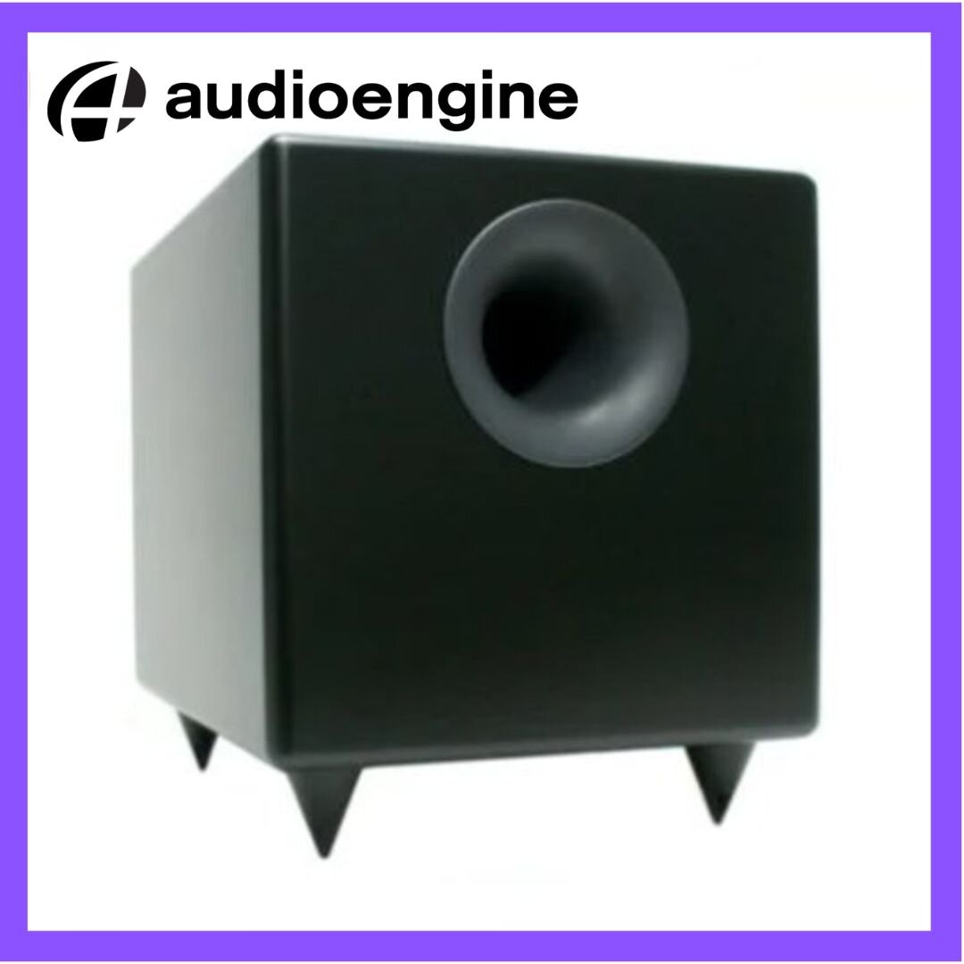 audioengine - 【香港行貨】S8 Powered Subwoofer 低音喇叭 (黑色) Audioengine