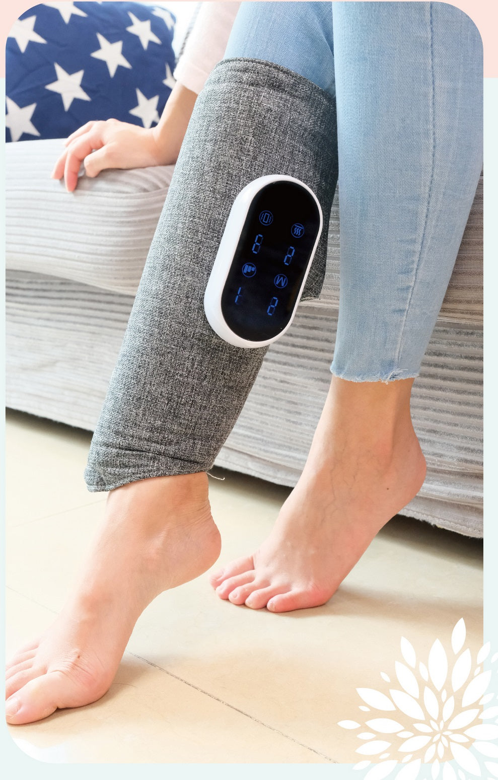 Kusa - iRelax LW500 氣囊按壓式溫熱腿部按摩器