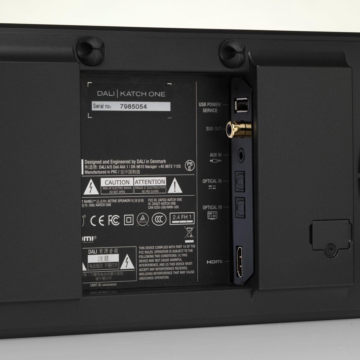 Dali - Katch One Sound bar 電視條形音箱藍牙AAC aptX有源低音喇叭 Dali