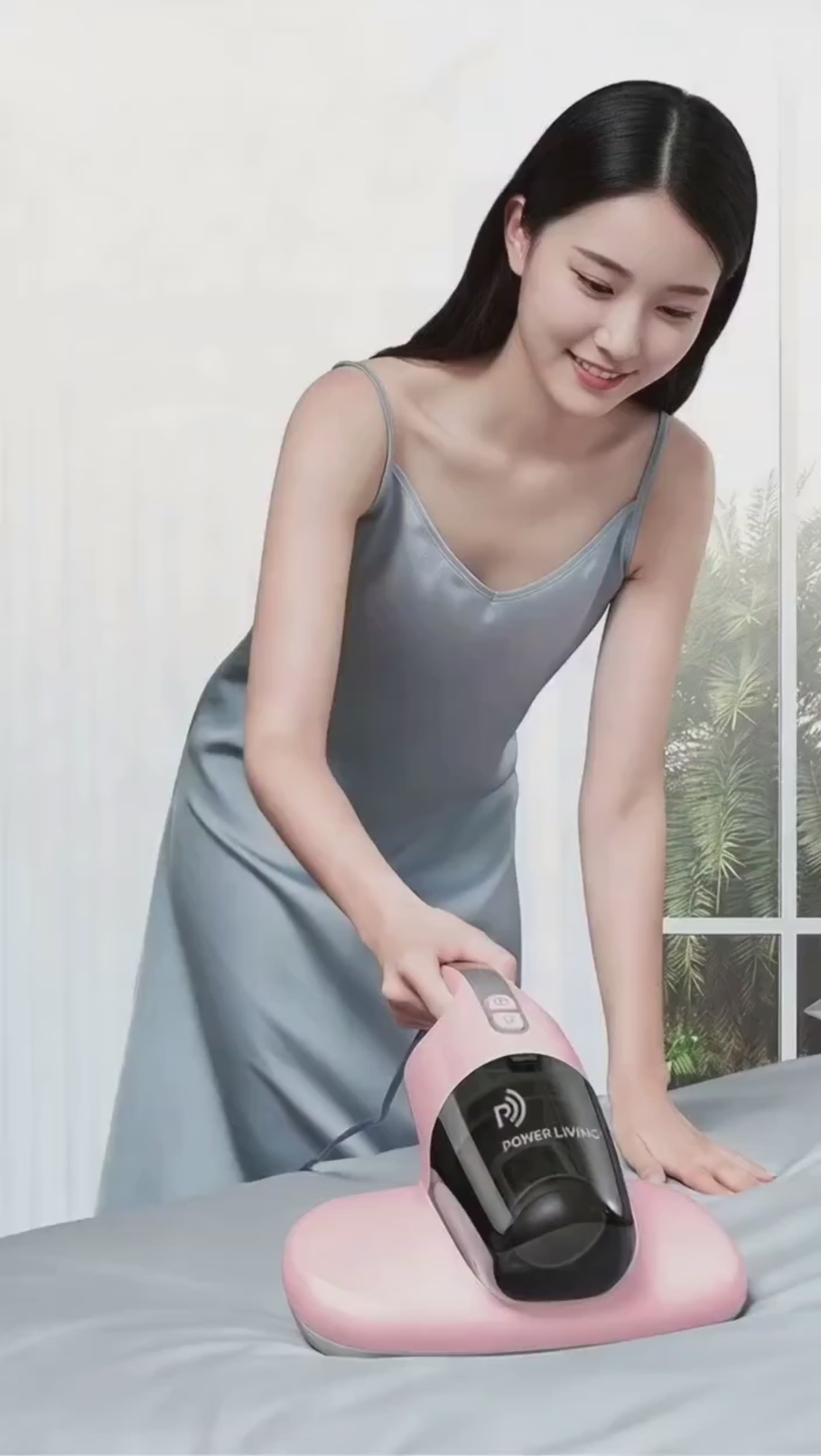 Load video: POWER LIVING - UV手持紫外線殺菌除蟎吸塵機 MC800