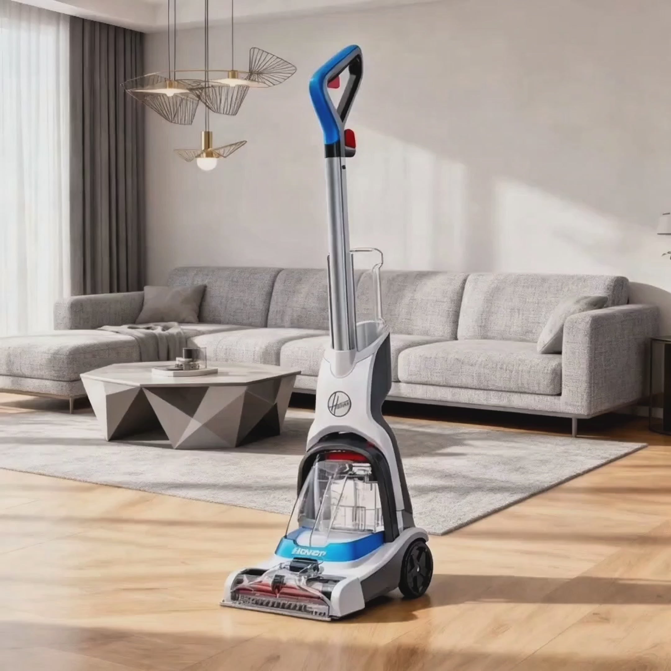 Load video: Hoover - FH50700 濕吸地毯清洗機