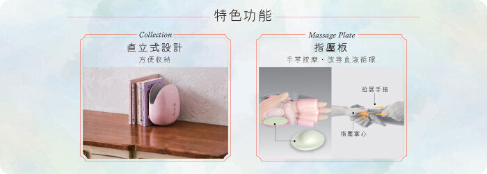 Lourdes - 升級版溫感手部按摩器 AX-HXL1806 (粉色) 【香港行貨】