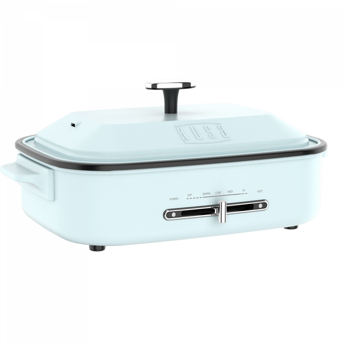 Kusa - KS-MFP100 日本多功能電熱鍋 六大配件 四大烤盤可火鍋打邊爐(淺藍) Kusa