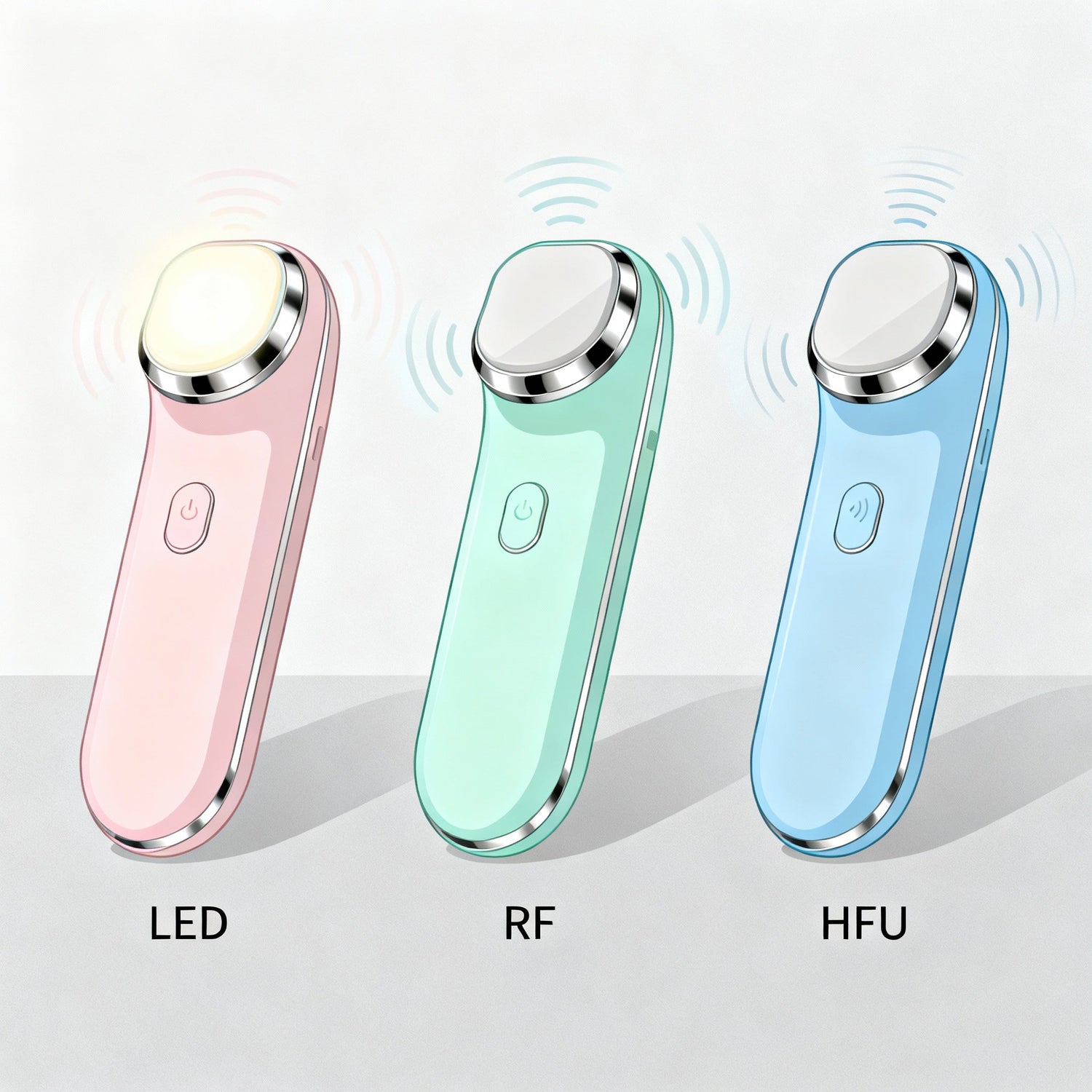 家用美容儀2025：LED、射頻、超聲刀（HIFU）怎麼選