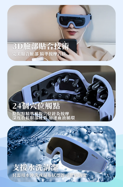 Greenisland-低頻脈衝眼部護理儀 EPE-10 | FDA Approval | CE Approval | CFDA Approval | 中醫健康 | 眼部護理儀 | 專利 |視力疲勞 | 近視 | 飛蚊症