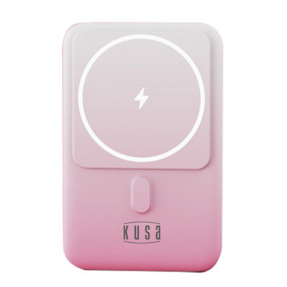 Kusa - Q600 Ultra-thin and compact fast charging Magsafe wireless magnetic power bank upgraded version