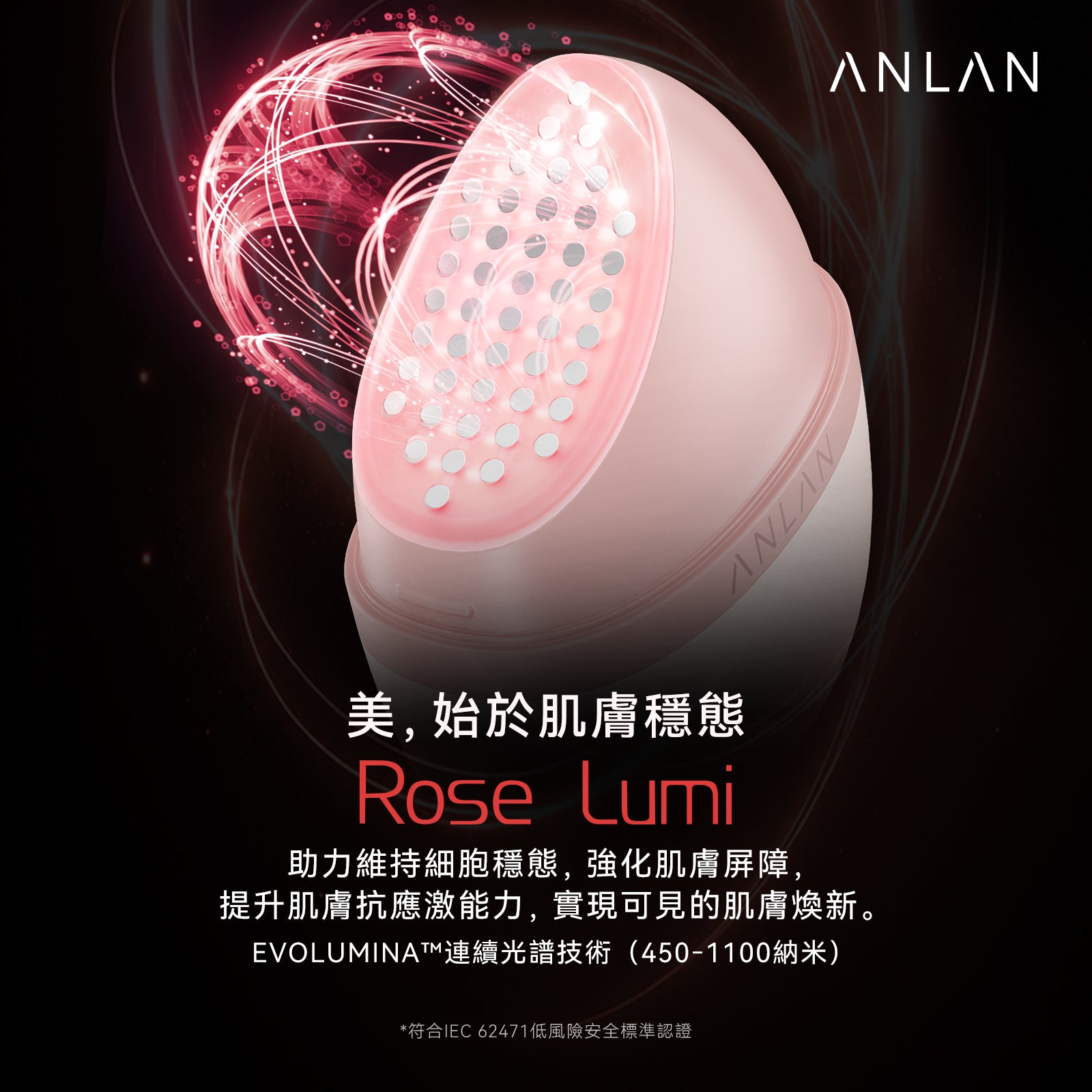 ANLAN - RoseLumi 修護儀 APMRY53-04A