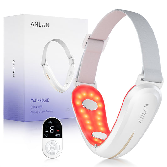 ANLAN - Shining V Face Device 閃耀四極V臉儀 01-AVLY41-02A｜面部按摩器｜美容機｜臉部按摩器｜瘦面機｜瘦臉機｜小顏美顏器