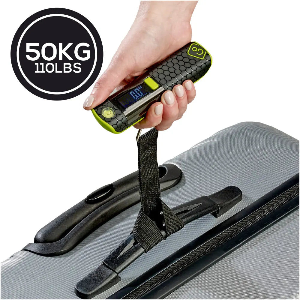 Go Travel Luggage Scale (50 kg) (Green) Ref: 2000.101