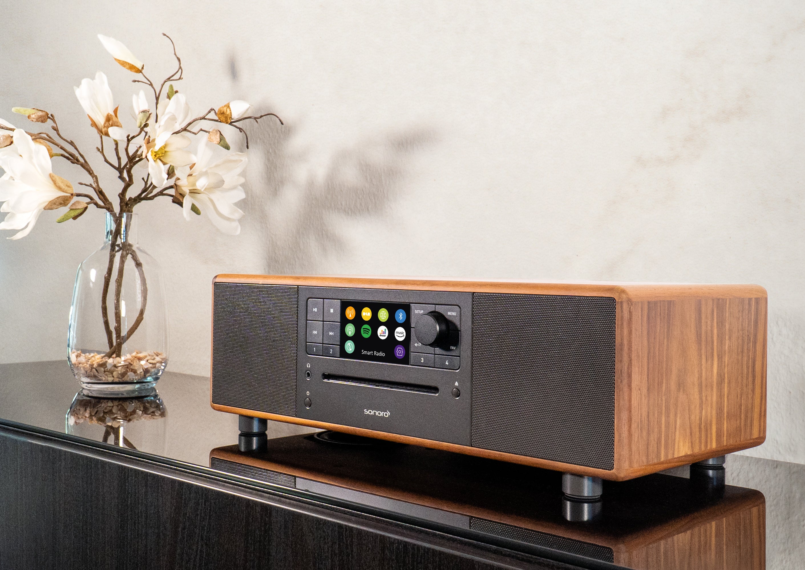 Sonoro - PRESTIGE-X 多功能桌面音響 (CD/WIFI/BT/FM) (4色可選)