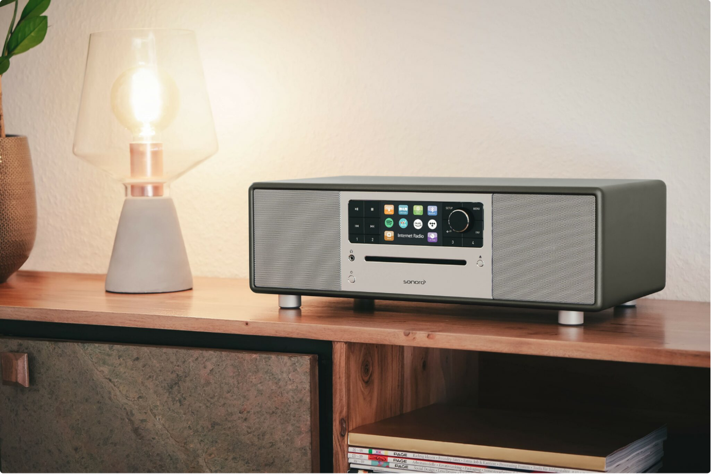 Sonoro - PRESTIGE-X 多功能桌面音響 (CD/WIFI/BT/FM) (4色可選)