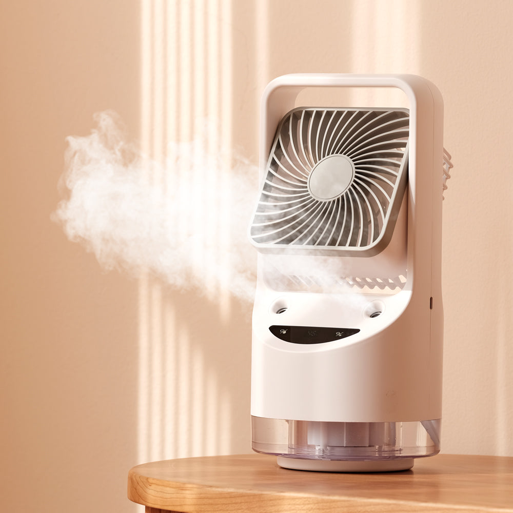 Kusa - CF51 強力加濕冷風扇｜120度廣角送風｜可加香薰片｜高達10小時續航【香港正貨】 Kusa