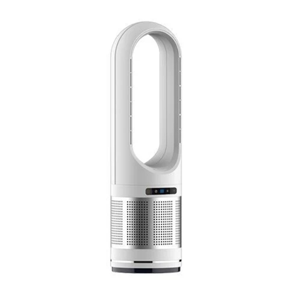 iHomey - Air Purifying Cooling and Heating Bladeless Fan Silver White AM-046JR-SI [Hong Kong Licensed Product]