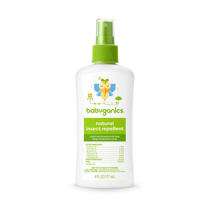 babyganics - 天然幼兒防蚊噴霧 DEET-Free 6oz BG-01252