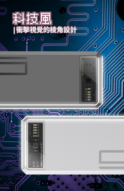Orsen - E53 20W USB-C 10,000mAh 三輸出口快速充電寶 灰色
