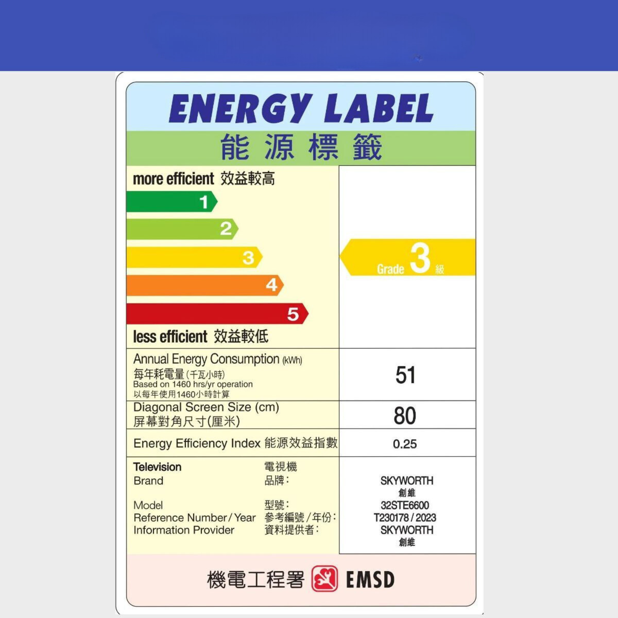 Skyworth 創維 -  32STE6600 32吋 智能電視