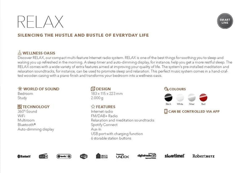 Sonoro - Relax 迷你串流音響系統 (5色) Sonoro