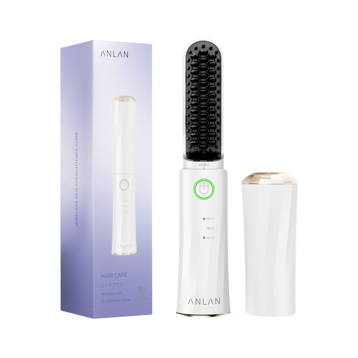 ANLAN - 追光無限直髮梳 05-AZFS41-02A ANLAN