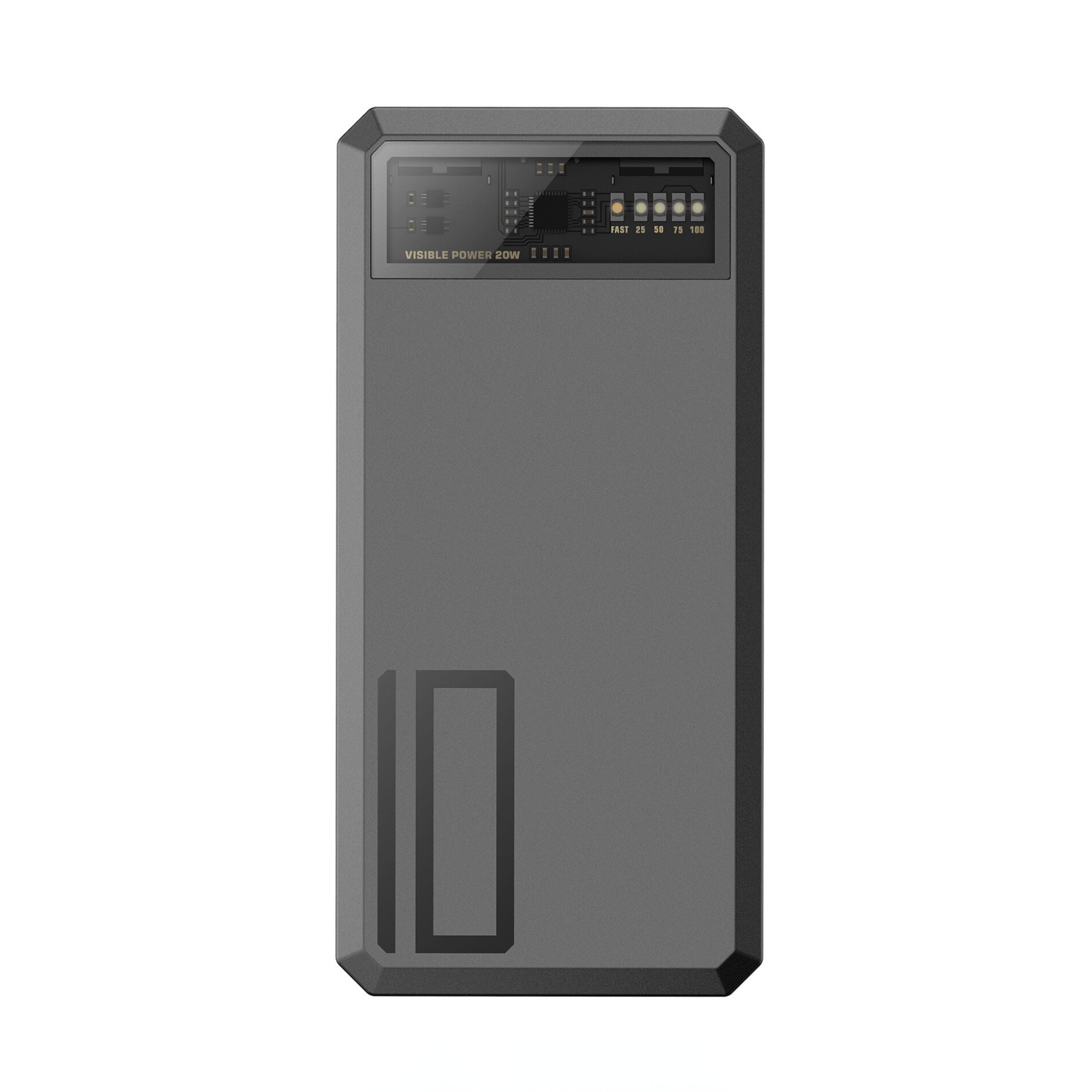 Orsen - E53 20W USB-C 10,000mAh 三輸出口快速充電寶 灰色