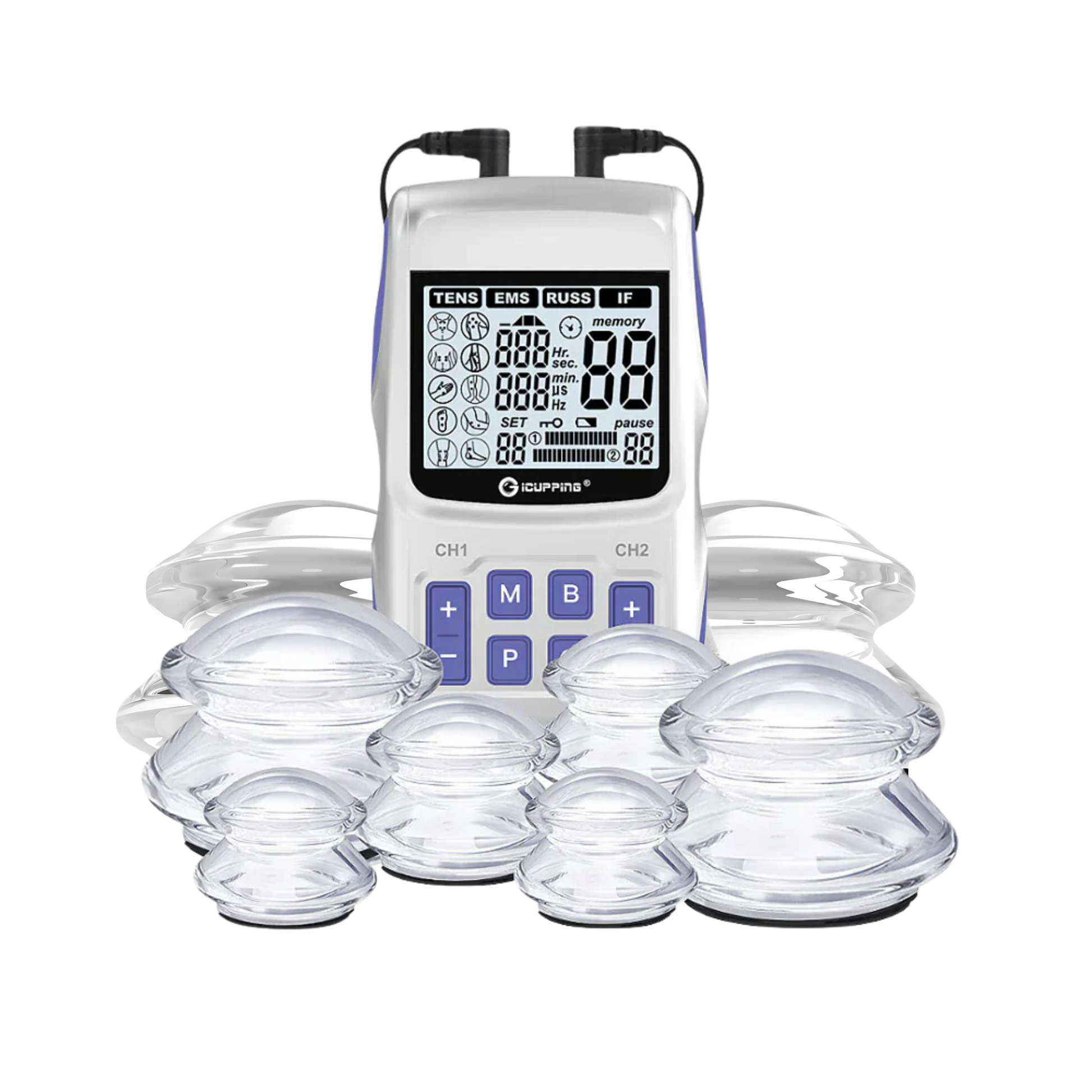 Greenisland綠島 - 專利低頻脈衝電磁拔罐器 EC800 Greenisland