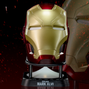 Marvel Mini Bluetooth Speaker - Iron Man The Mark XLVI (Mark 46) Helmet