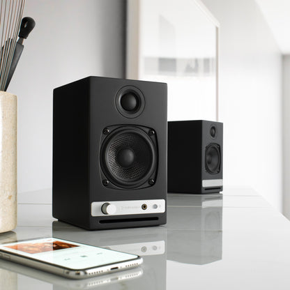 audioengine - HD3 Wireless Bluetooth Active Speaker (Black) [Hong Kong Licensed Product] HD3-BK