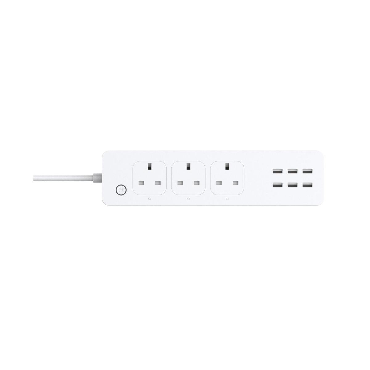 UKG Pro - 智能WiFi無線USB拖板（三位AC 六位2.1A USB）U-C336