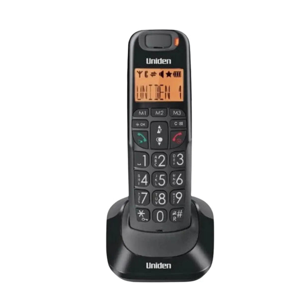 Uniden - AT4105 Large Number Keypad Cordless Phone - Power Living ...