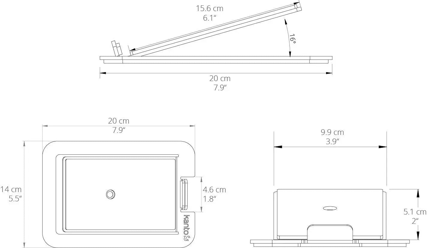 Kanto - S4 書架4吋喇叭通用腳架 (適用ORA4/YU4) Kanto