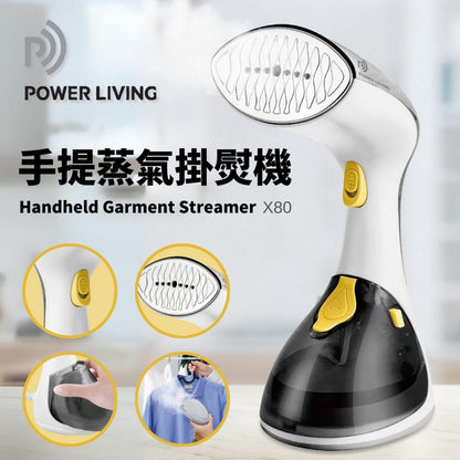 Power Living - X80 Portable Garment Steamer Mini Dry Iron