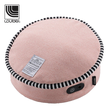 Lourdes - [Hong Kong licensed goods] Lightweight multifunctional foot massage cushion AX-HCL194 (pink)