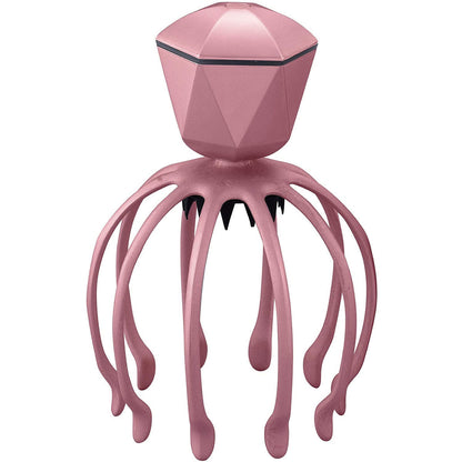 Lourdes - [Hong Kong licensed goods] Second generation octopus sonic stress relief scalp massager AX-KXL3510 (pink)