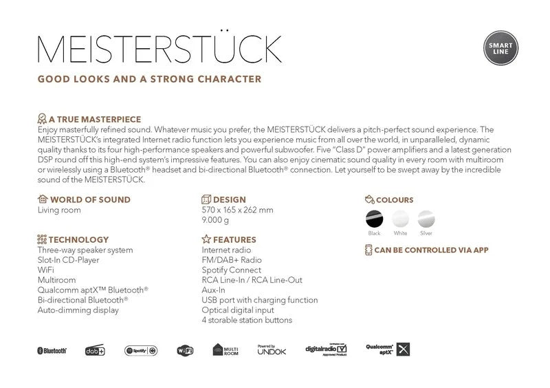 Sonoro - Masterpiece 全能音響系統 (4色) Sonoro