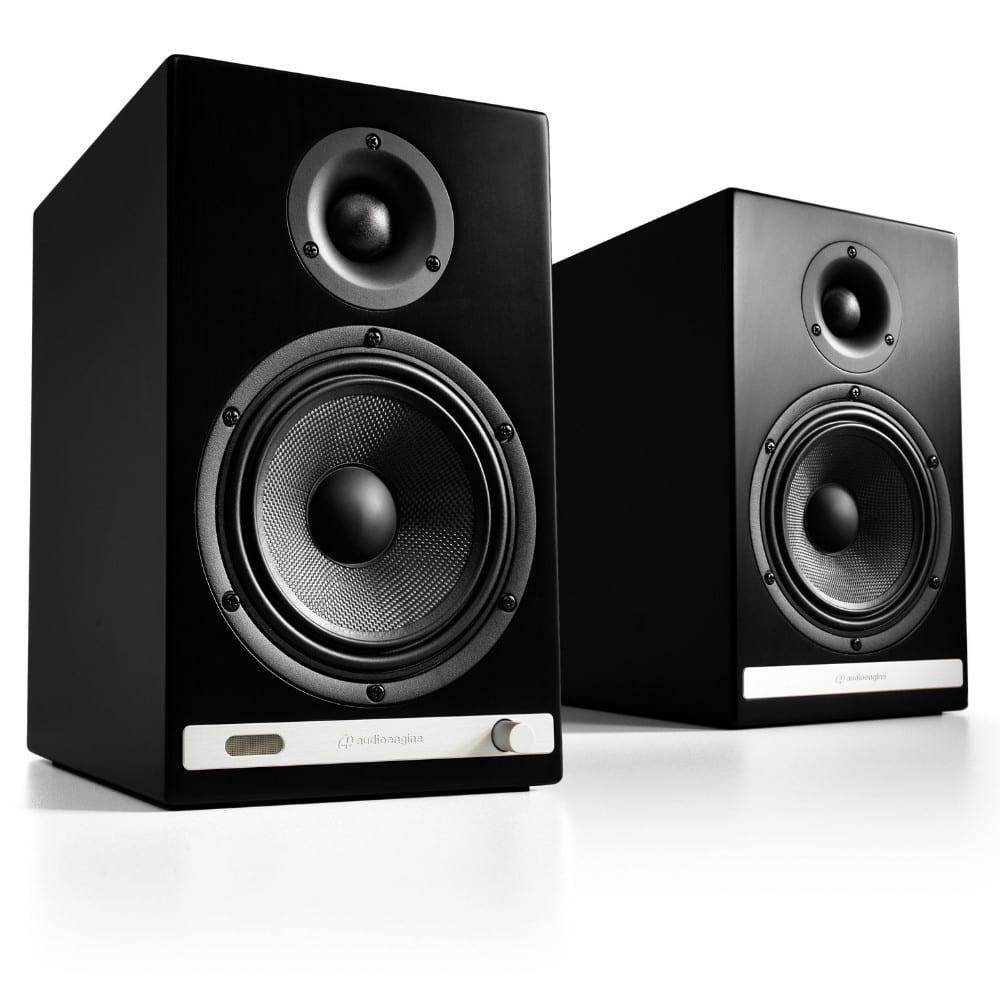 Audioengine - HD6 藍牙有源喇叭（黑色）桌上喇叭｜音響｜音箱｜擴聲器｜音樂播放器｜藍牙喇叭｜書架喇叭
