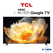 TCL - 43V6C V6C系列 43吋 LED 4K HDR 智能電視 POWER LIVING