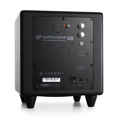 audioengine - 【香港行貨】S8 Powered Subwoofer 低音喇叭 (黑色)