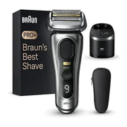 百靈牌 - Braun Series 9 9667CC 男士乾濕兩用電動鬚刨 (銀色)｜電鬚刨｜剃鬚刨｜剃鬚刀｜電動剃鬚刀  鬚刨｜【平行進口貨】