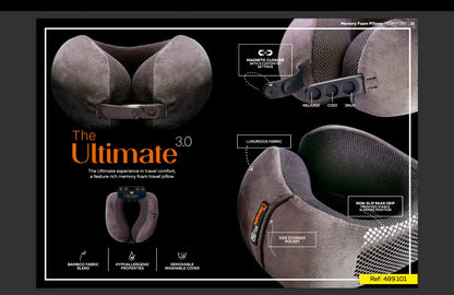 Go Travel 記憶棉旅行頸枕 ULTIMATE 3.0（深灰）